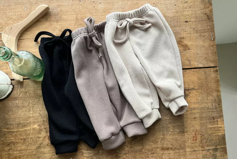 Bebe Nine - Korean Baby Fashion - #babywear - Knit Song Pants - 2