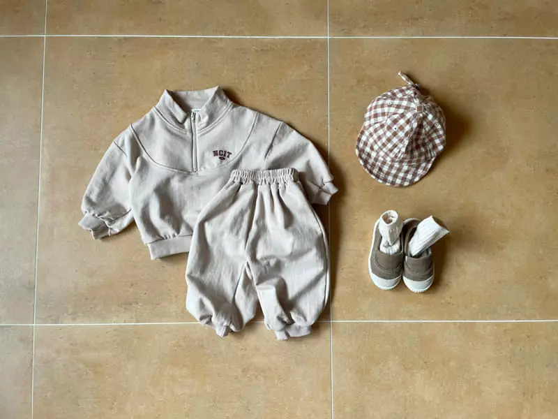 Bebe Nine - Korean Baby Fashion - #onlinebabyboutique - NC Half Top BOttom Set - 9