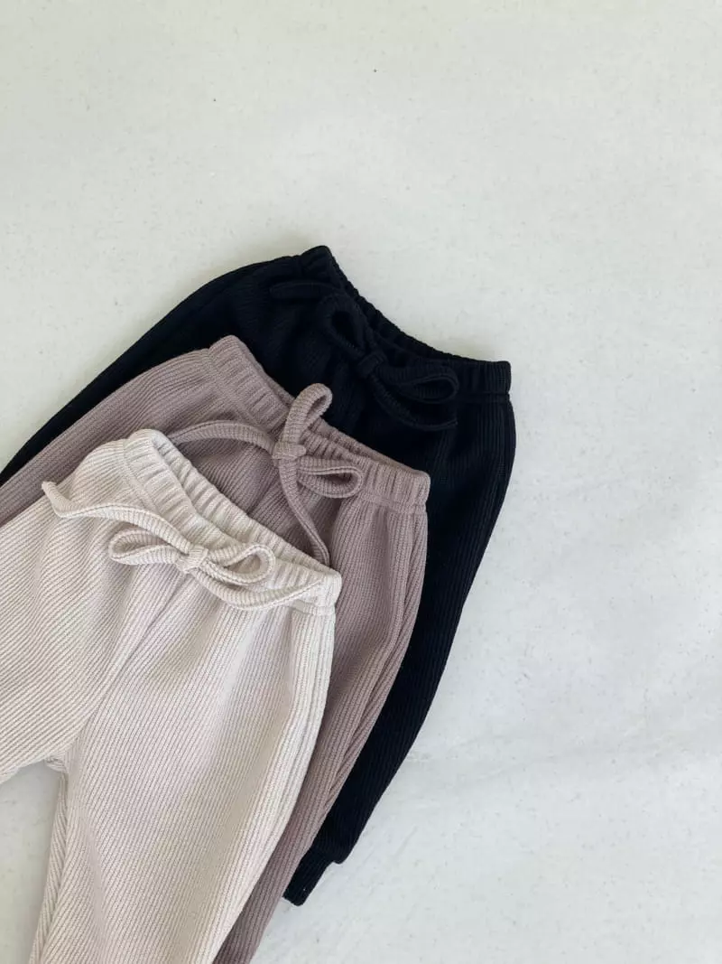 Bebe Nine - Korean Baby Fashion - #smilingbaby - Knit Song Pants - 5