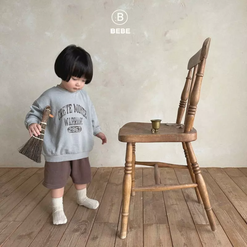 Bella Bambina - Korean Baby Fashion - #babyfever - B Worry Sweatshirt Set - 8