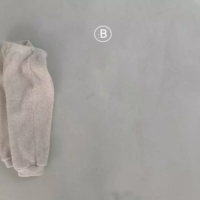 Bella Bambina - Korean Baby Fashion - #babyfever - B Nudy Waffle Pants - 12