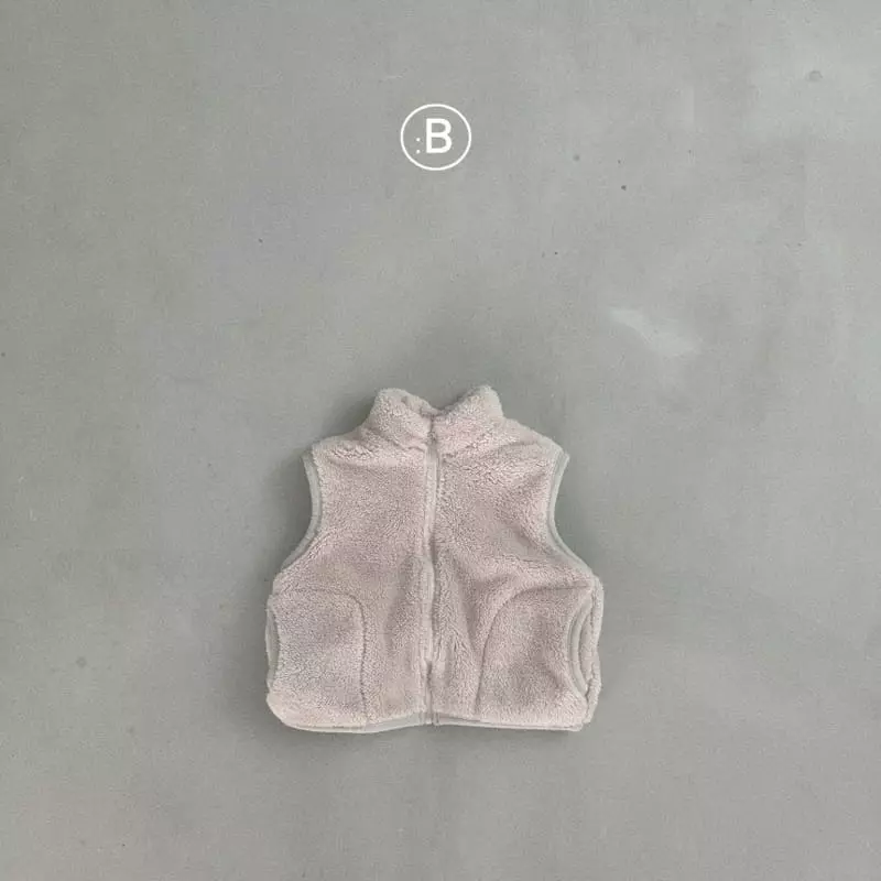 Bella Bambina - Korean Baby Fashion - #babylifestyle - B BBB Fleece Vest - 4