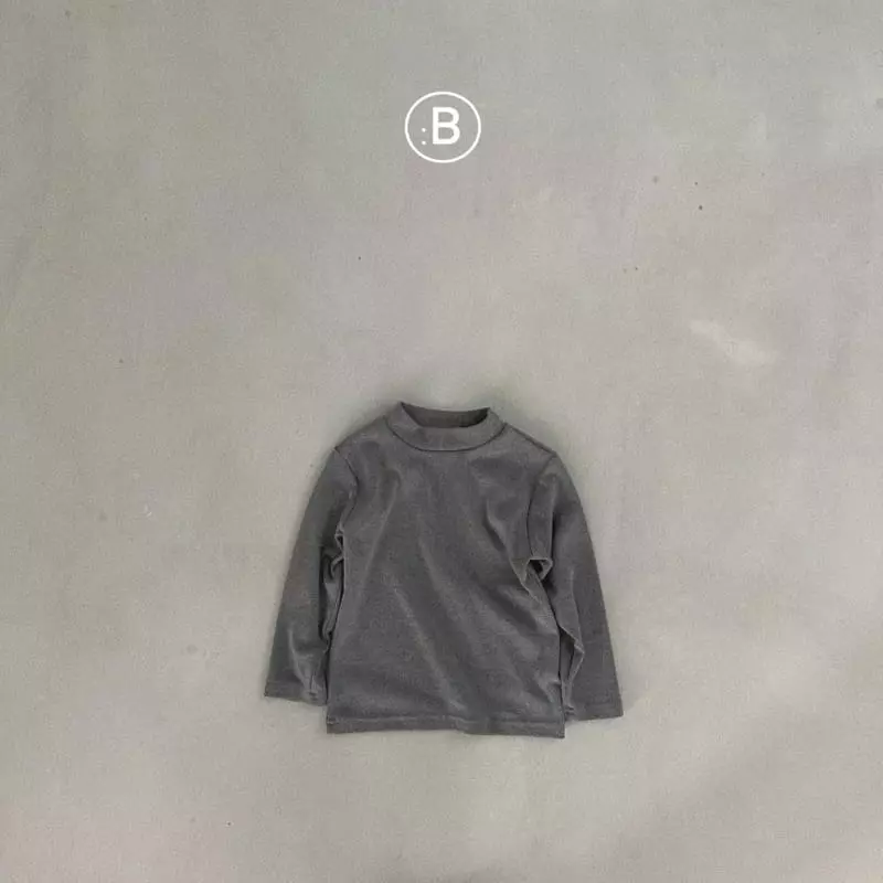 Bella Bambina - Korean Baby Fashion - #babyoutfit - B Muzi Half Turtleneck Tee - 12