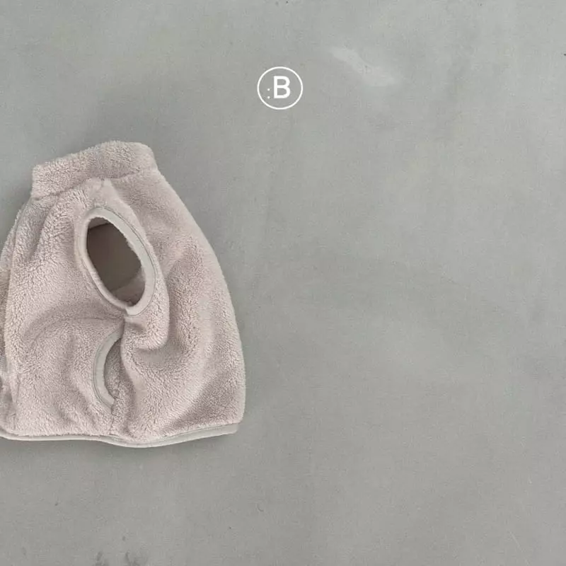 Bella Bambina - Korean Baby Fashion - #babyoutfit - B BBB Fleece Vest - 6