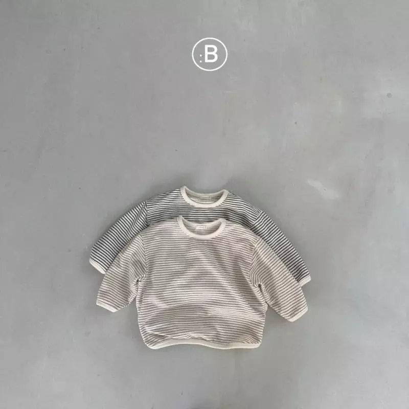 Bella Bambina - Korean Baby Fashion - #onlinebabyshop - B Paul Stripes Tee - 7