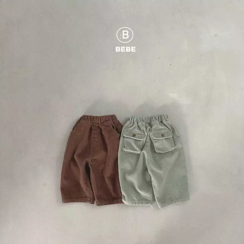 Bella Bambina - Korean Baby Fashion - #onlinebabyshop - B Chu Rib Pants