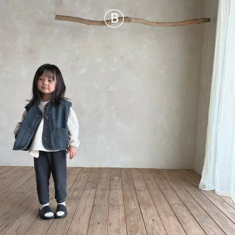 Bella Bambina - Korean Children Fashion - #childofig - Bella Denim Vest - 6