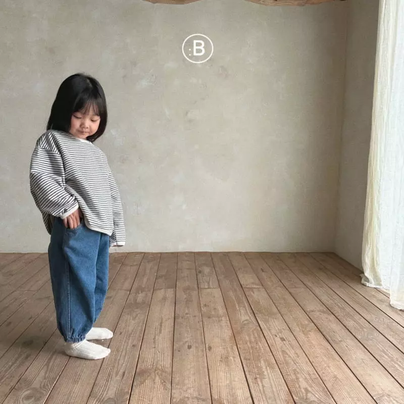 Bella Bambina - Korean Children Fashion - #childofig - Paul Banban Stripes Tee - 3