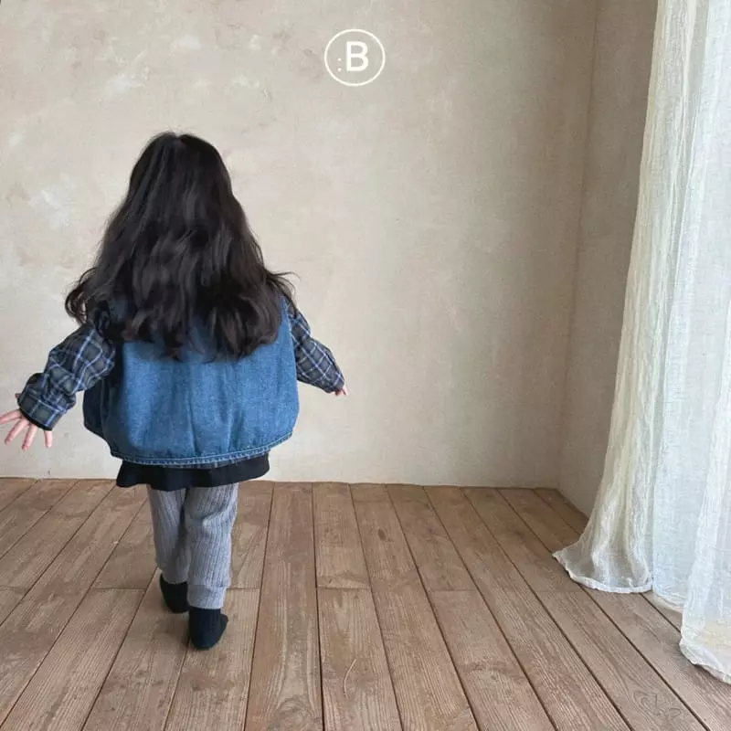 Bella Bambina - Korean Children Fashion - #childrensboutique - Bella Denim Vest - 7