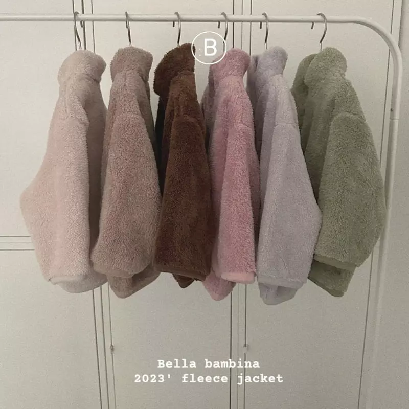 Bella Bambina - Korean Children Fashion - #discoveringself - Fleece Jacket with Mom