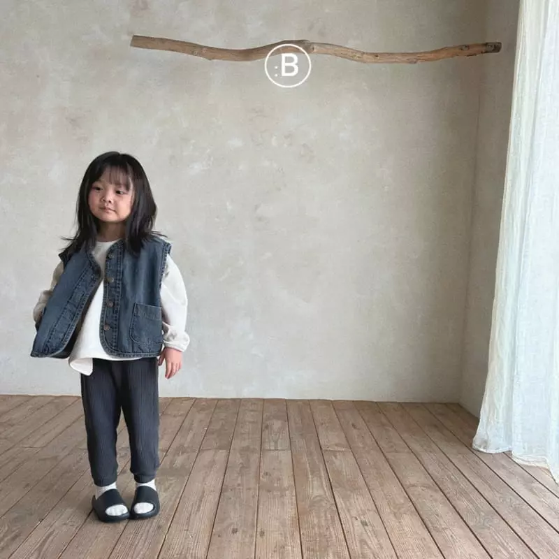 Bella Bambina - Korean Children Fashion - #kidzfashiontrend - Nudy Waffle Pants - 10