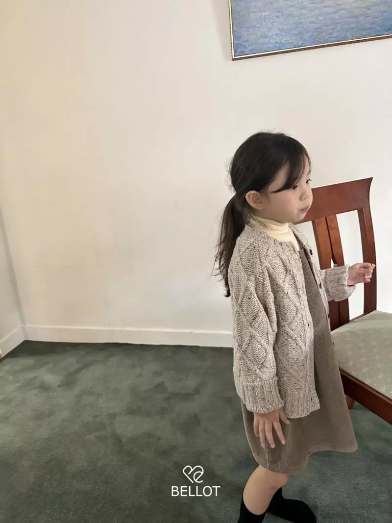 Bellot - Korean Children Fashion - #fashionkids - Pong Pong Cardigan - 9