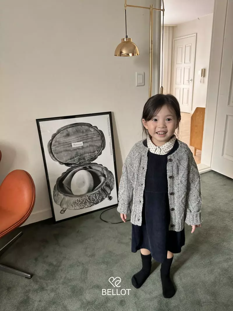 Bellot - Korean Children Fashion - #kidsshorts - Pong Pong Cardigan - 10