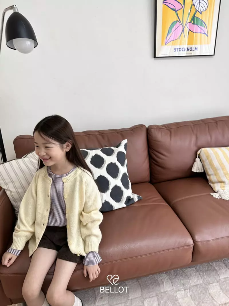 Bellot - Korean Children Fashion - #kidsshorts - Mo Hair Cardigan - 6