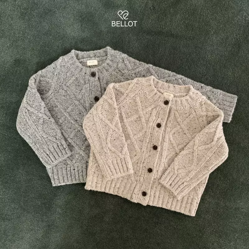Bellot - Korean Children Fashion - #magicofchildhood - Pong Pong Cardigan