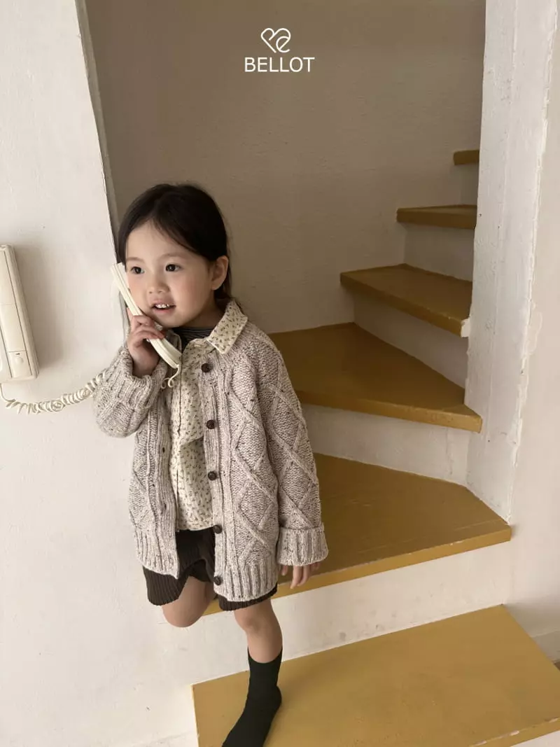 Bellot - Korean Children Fashion - #minifashionista - Pong Pong Cardigan - 2