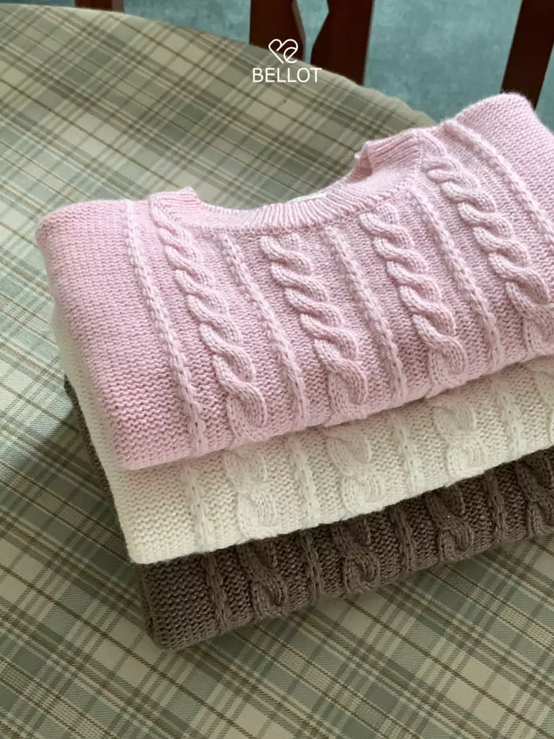 Bellot - Korean Children Fashion - #minifashionista - Rori Knit Tee