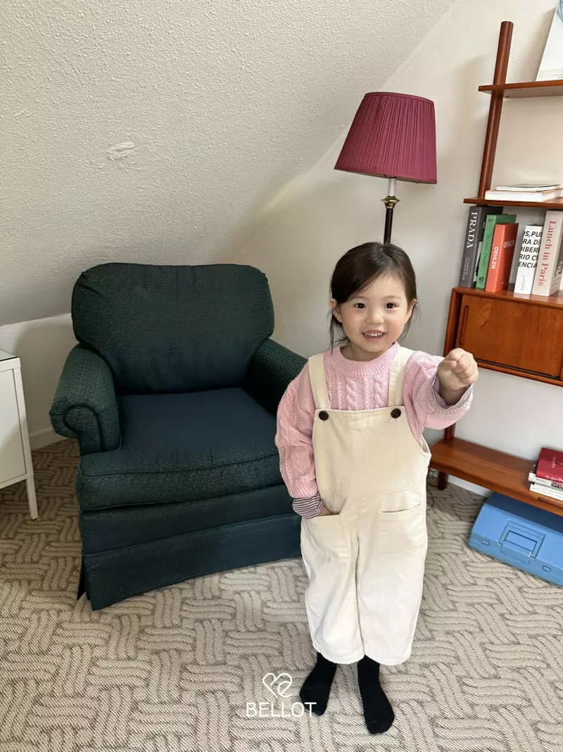 Bellot - Korean Children Fashion - #prettylittlegirls - Rori Knit Tee - 2