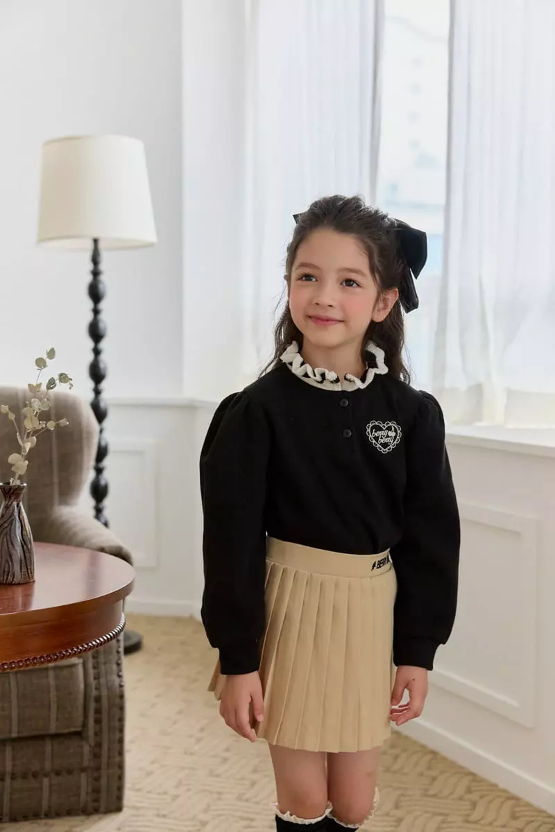 Berry Berry - Korean Children Fashion - #kidzfashiontrend - Logo Skirt - 4
