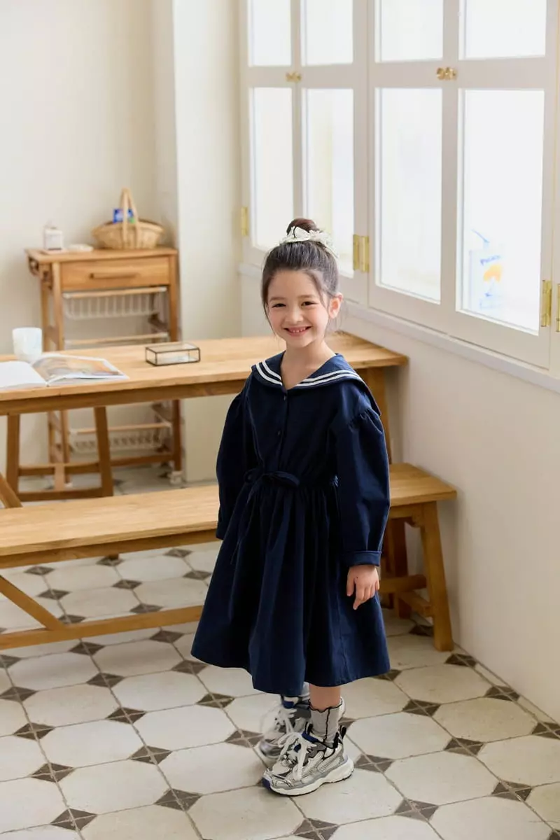Berry Berry - Korean Children Fashion - #childofig - Poplin One-piece - 8
