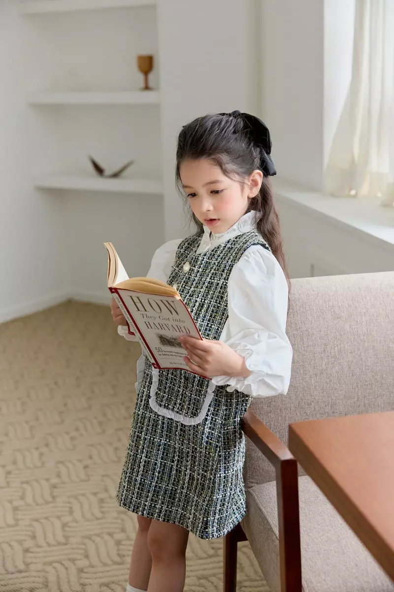 Berry Berry - Korean Children Fashion - #childofig - Twid One-piece - 7