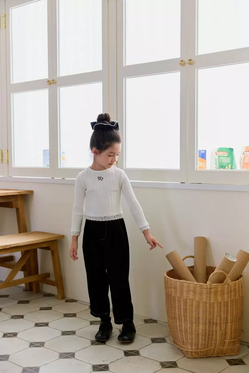 Berry Berry - Korean Children Fashion - #childofig - Two Heart Tee - 7