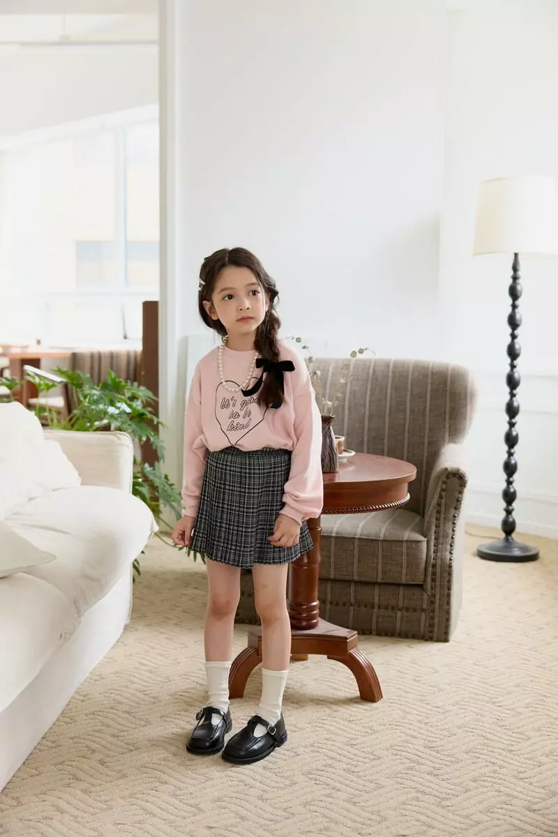 Berry Berry - Korean Children Fashion - #childofig - Anna Check Skirt - 3