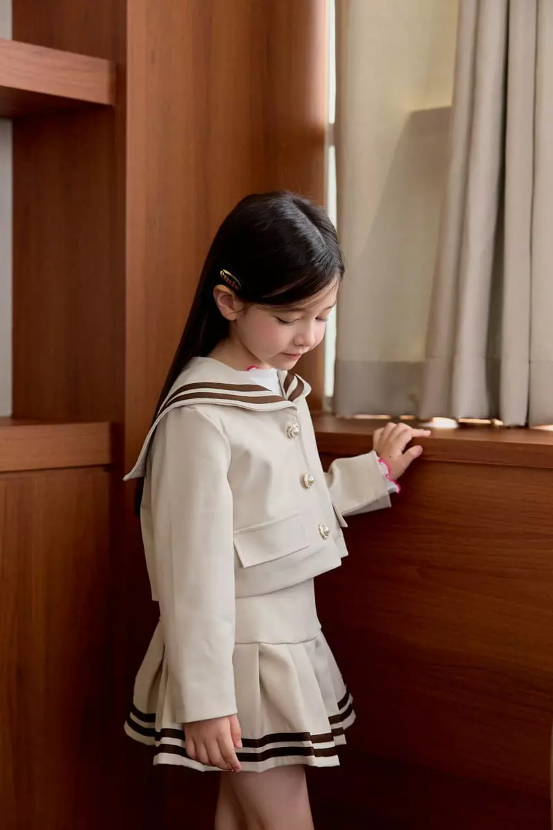 Berry Berry - Korean Children Fashion - #childofig - School Look Skirt - 2