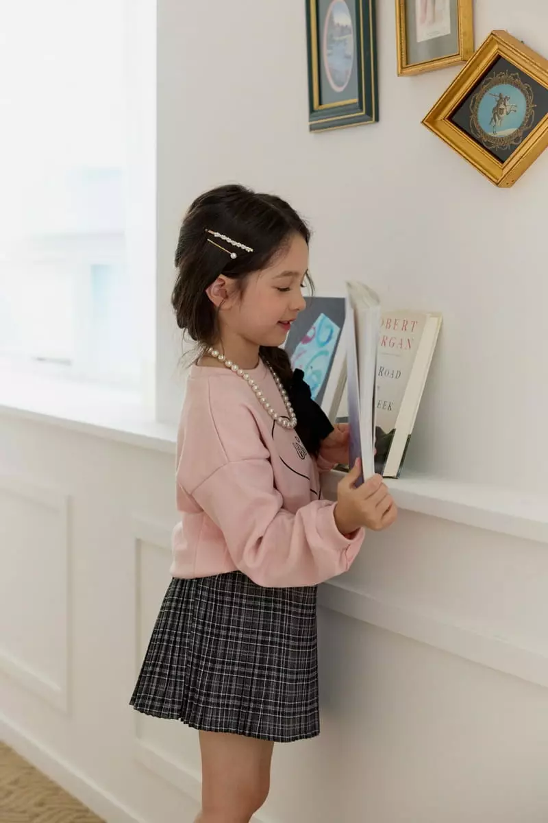 Berry Berry - Korean Children Fashion - #childrensboutique - Anna Check Skirt - 5