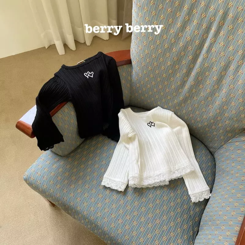 Berry Berry - Korean Children Fashion - #fashionkids - Two Heart Tee - 11