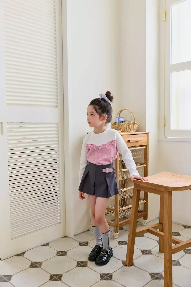 Berry Berry - Korean Children Fashion - #kidsstore - Bijou Skirt Pants - 3