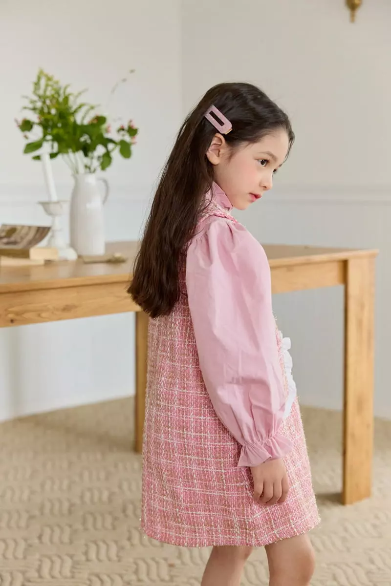 Berry Berry - Korean Children Fashion - #littlefashionista - Twid One-piece - 4