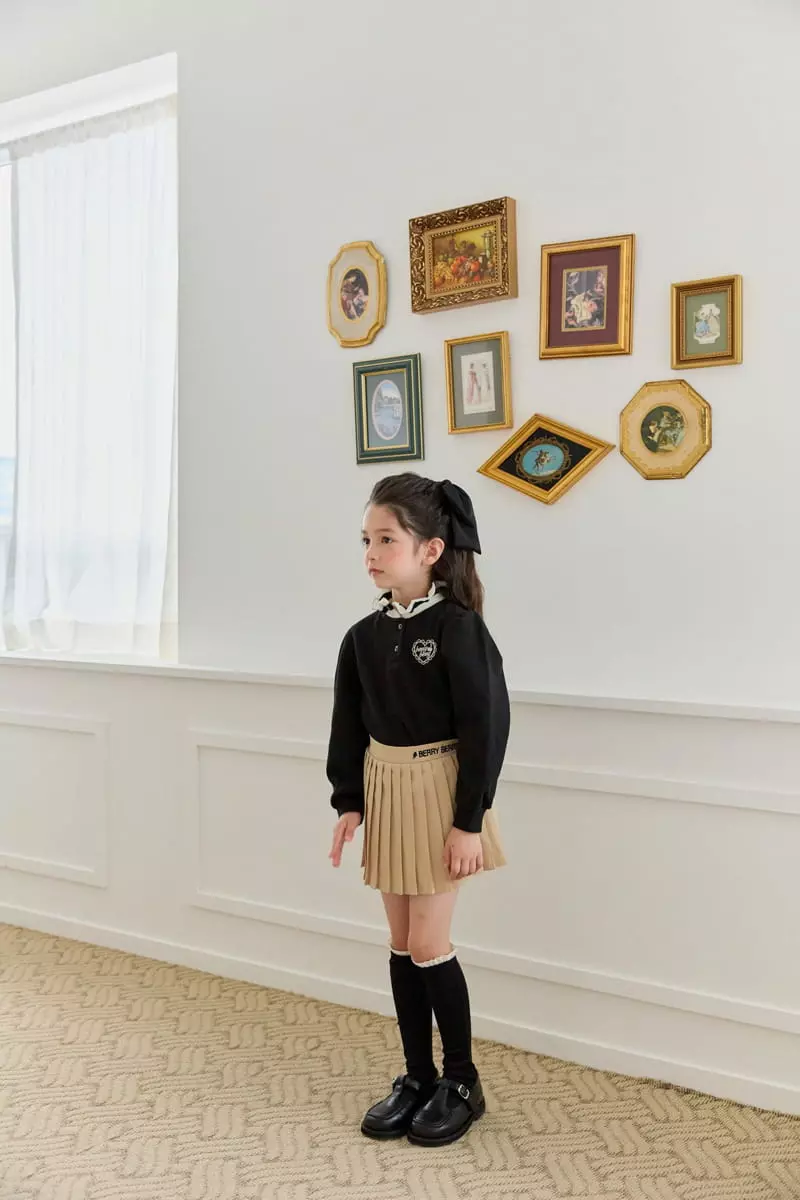 Berry Berry - Korean Children Fashion - #minifashionista - Berry Collar Tee - 6