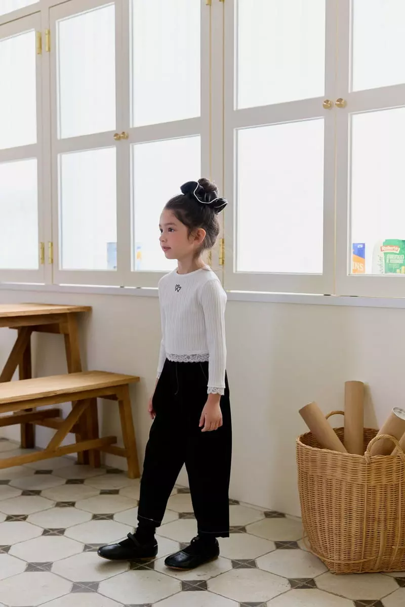 Berry Berry - Korean Children Fashion - #magicofchildhood - Two Heart Tee - 4