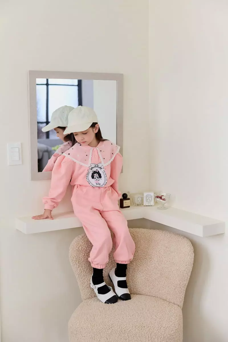 Berry Berry - Korean Children Fashion - #prettylittlegirls - Kelly Top Bottom Set - 2