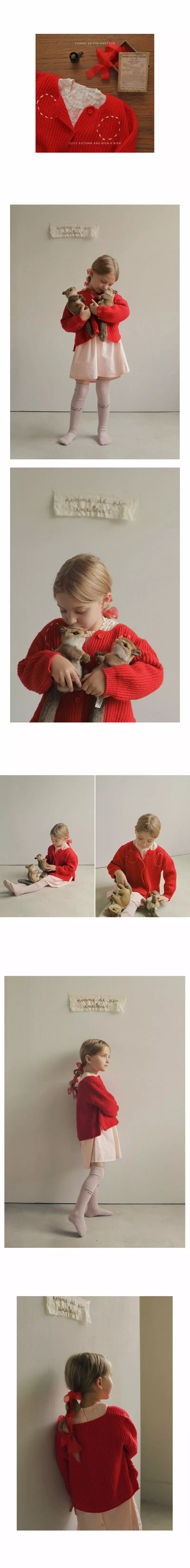 Bien A Bien - Korean Children Fashion - #magicofchildhood - Nijou Cardigan - 2