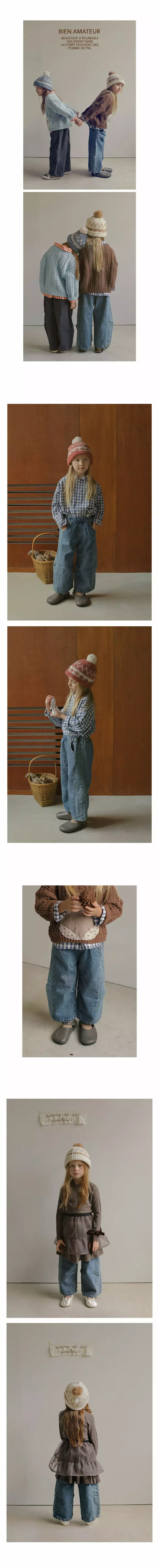 Bien A Bien - Korean Children Fashion - #todddlerfashion - Kante Jeans - 2