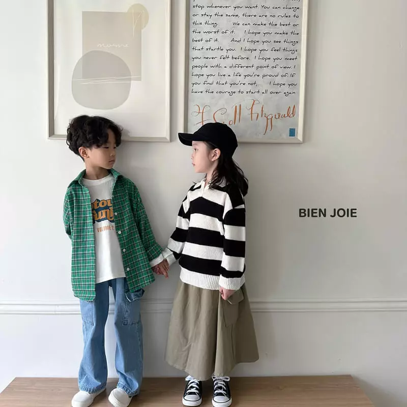 Bien Joie - Korean Children Fashion - #childofig - Ari Cargo Skirt - 4