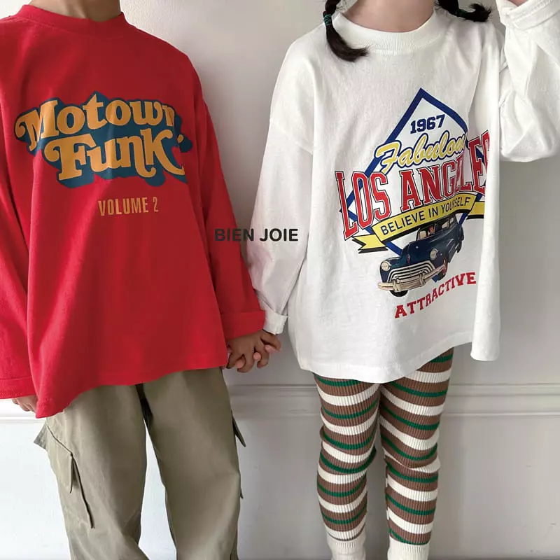Bien Joie - Korean Children Fashion - #discoveringself - Cheese St Leggings - 9