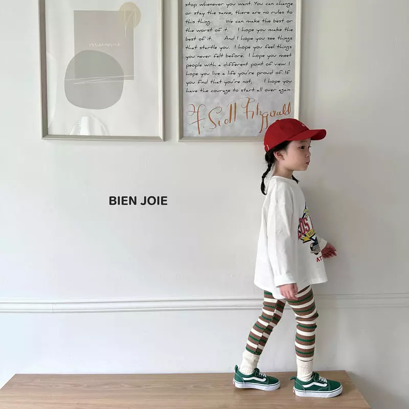 Bien Joie - Korean Children Fashion - #kidsshorts - Cheese St Leggings - 11