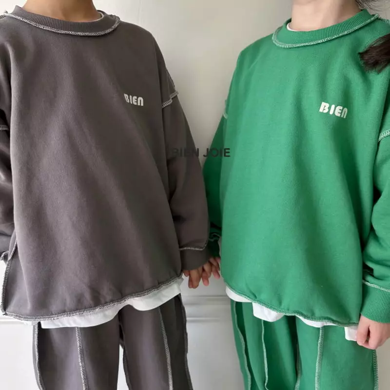 Bien Joie - Korean Children Fashion - #kidsshorts - Cobi Sweatshirt - 2