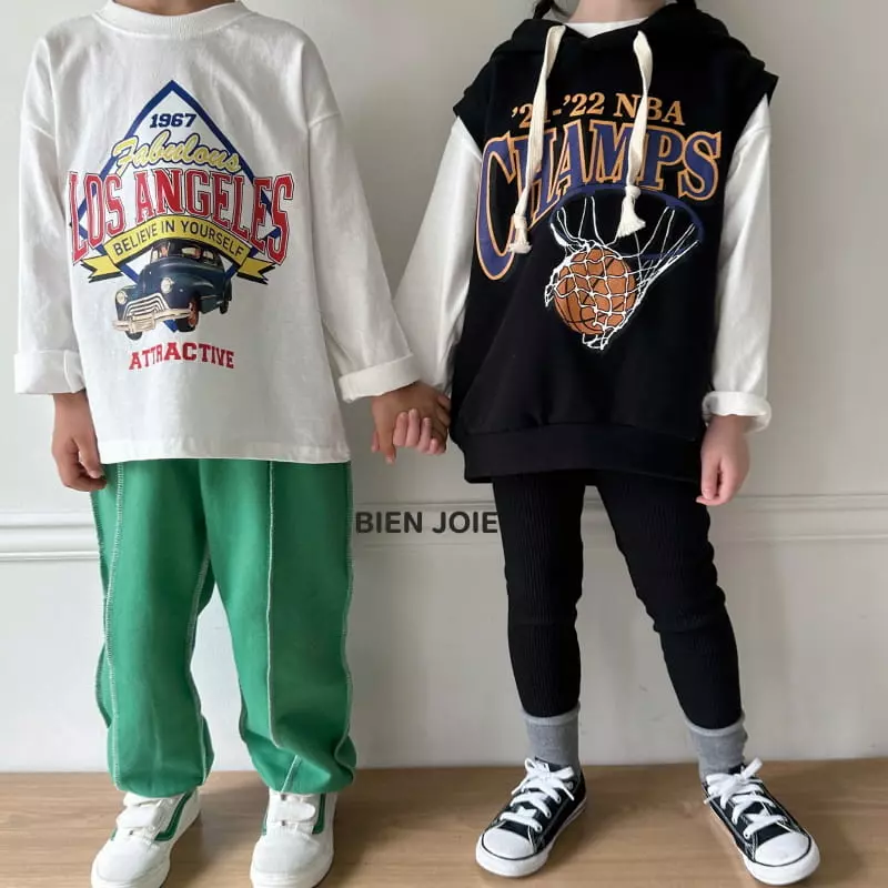 Bien Joie - Korean Children Fashion - #kidsstore - Folder Pants - 12
