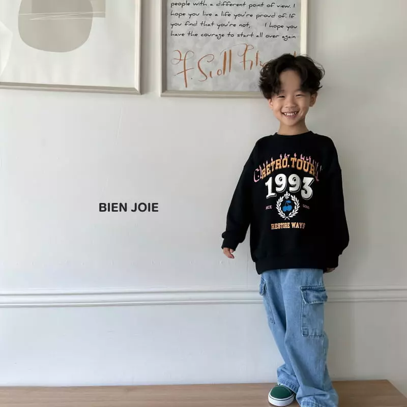 Bien Joie - Korean Children Fashion - #minifashionista - 1993 Sweatshirt - 4