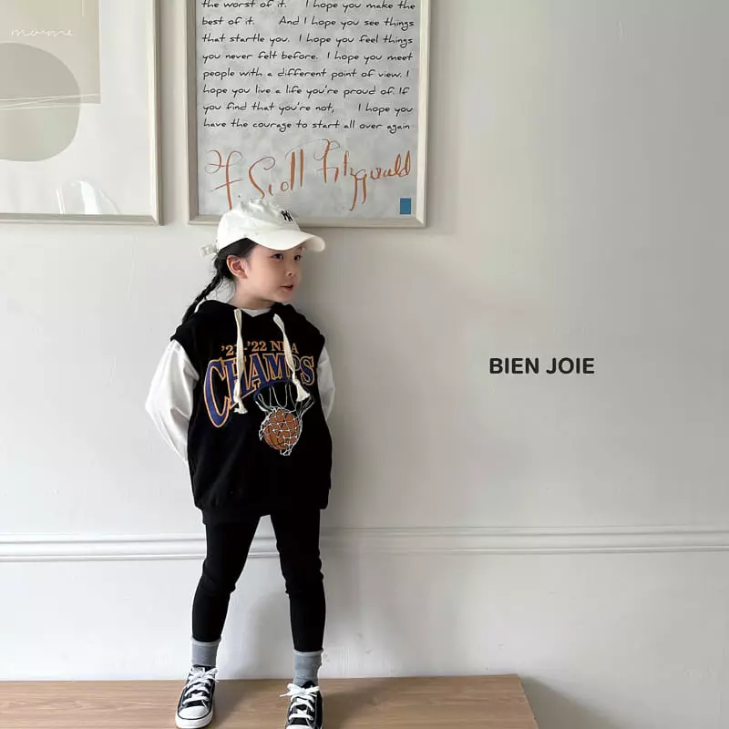 Bien Joie - Korean Children Fashion - #todddlerfashion - Champ Hoody Vest - 11