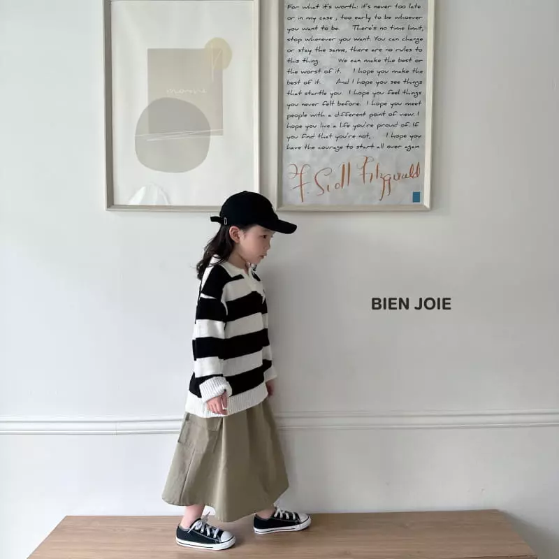 Bien Joie - Korean Children Fashion - #toddlerclothing - Poling Knit Tee - 10