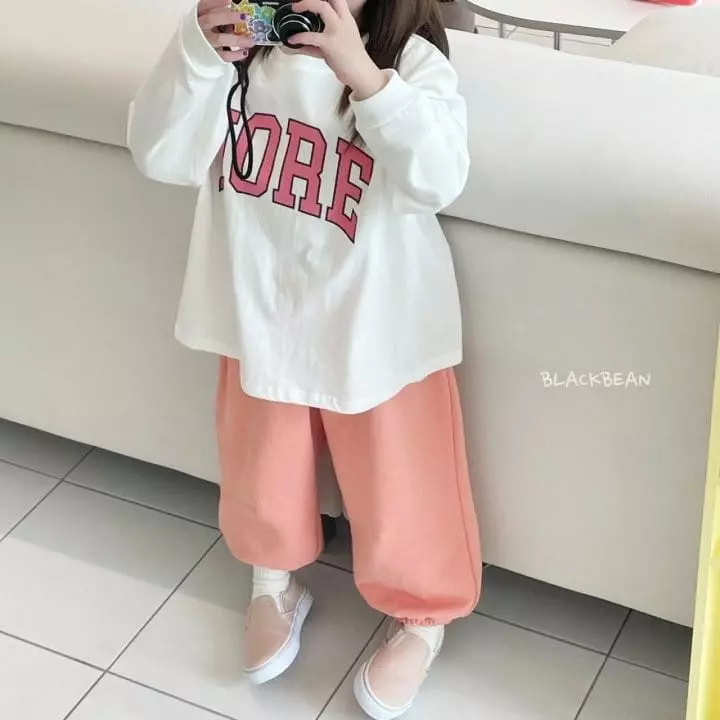 Black Bean - Korean Children Fashion - #childofig - More Tee - 2