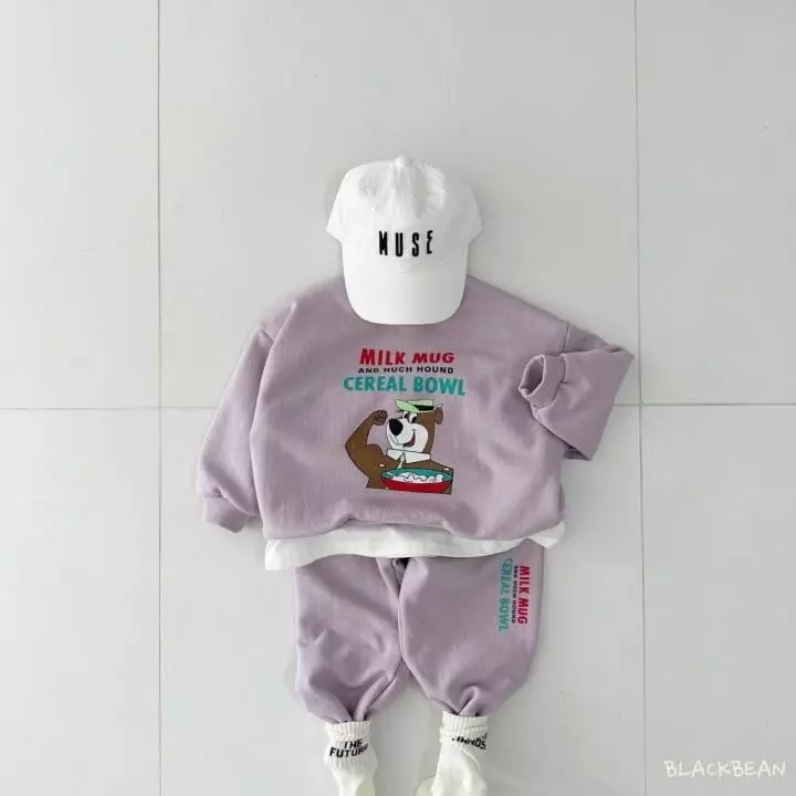 Black Bean - Korean Children Fashion - #kidsstore - Hound Set - 2