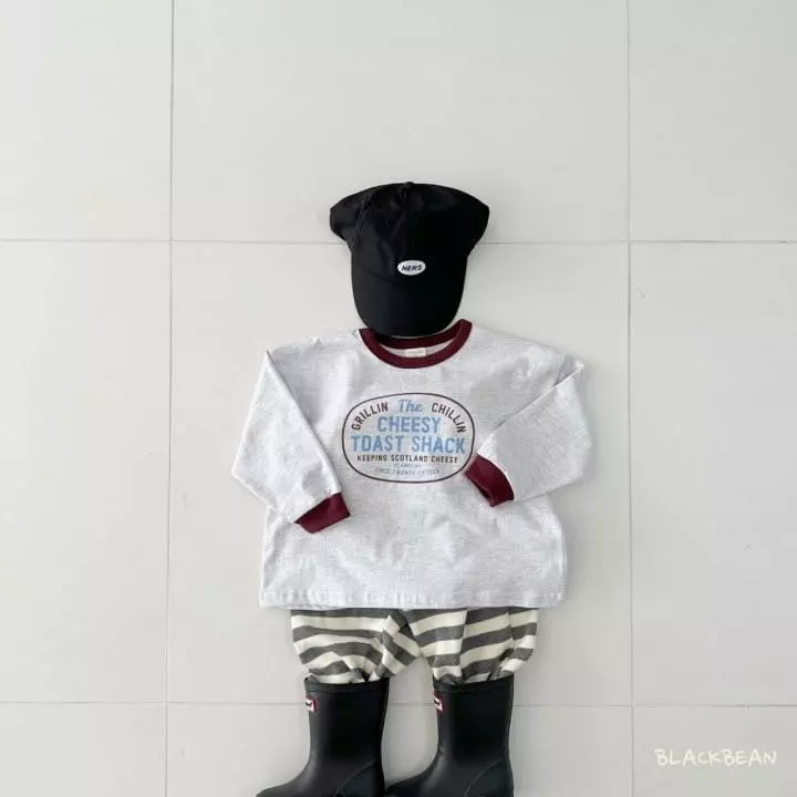 Black Bean - Korean Children Fashion - #littlefashionista - Toast Tee - 10