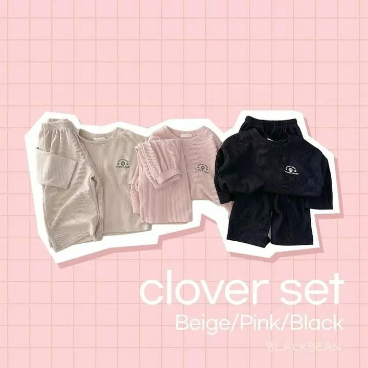 Black Bean - Korean Children Fashion - #magicofchildhood - Clover Set Mom - 9