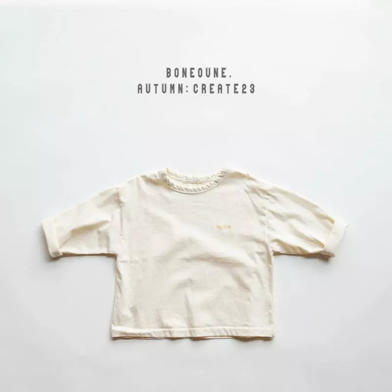Boneoune - Korean Children Fashion - #childofig - Basic Tee - 3
